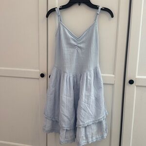 Aerie Soft Knit Light Blue Top